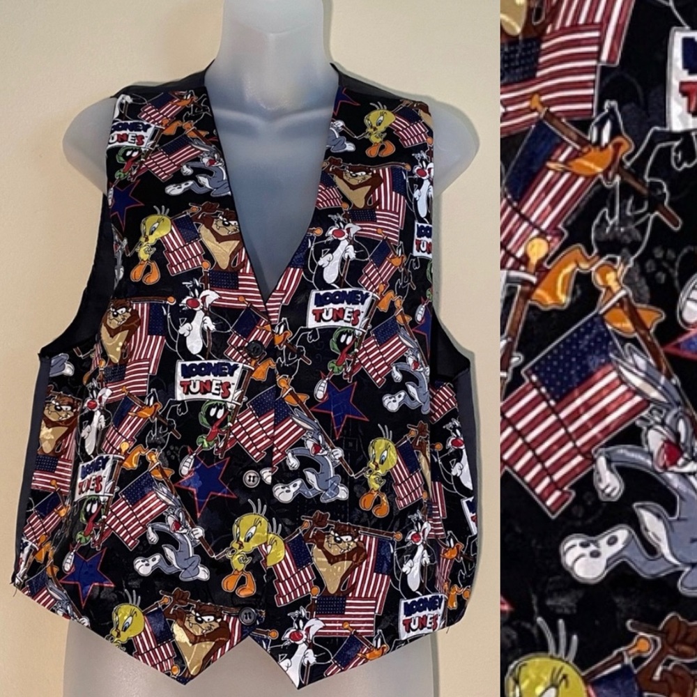 Looney Tunes • Patriotic Cartoon Character Vest